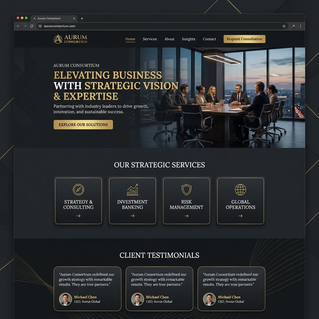 Corporate Website